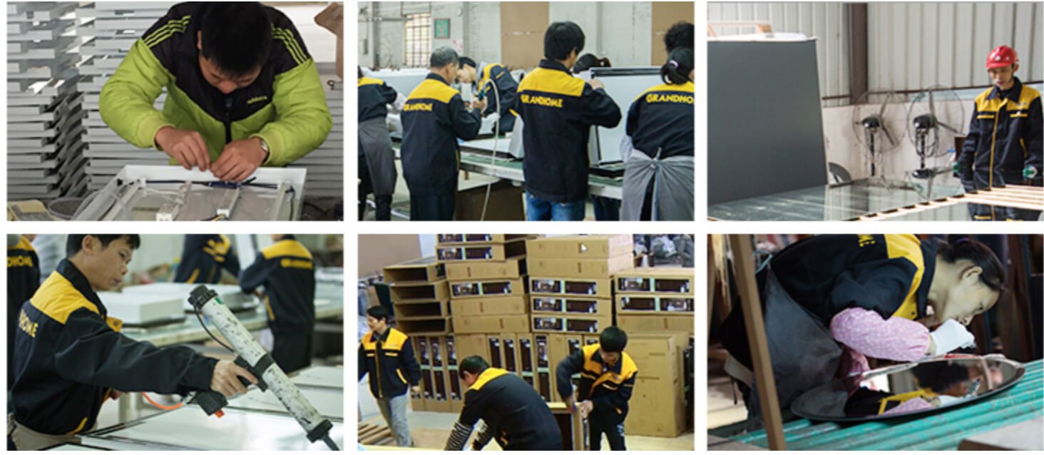 Custom Mirror Manufacturers assembly