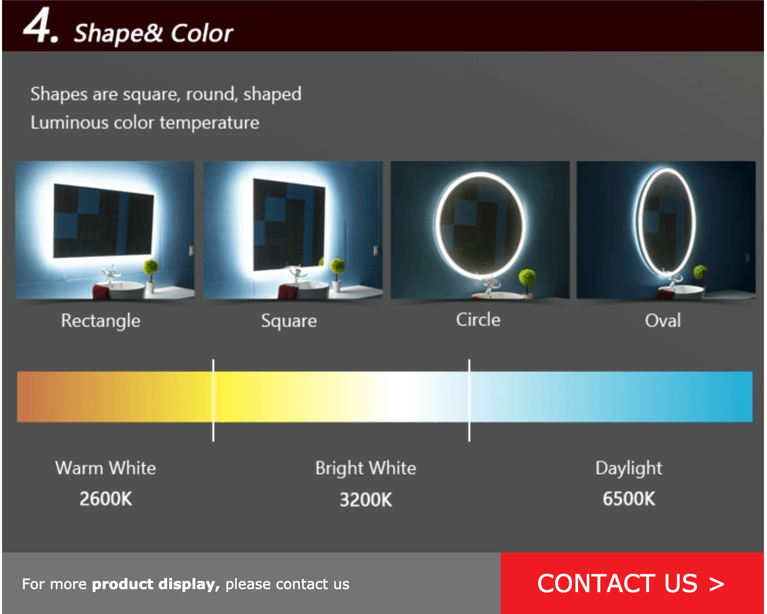 Custom Mirror Manufacturers products details